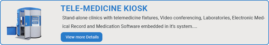 Tele-medicine kiosk